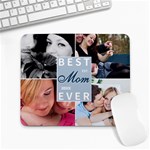 Best Family Ever Photo Collage  Large Mousepad Front