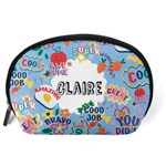 Personalized Positive Quotes Name Any Text Accessory Pouch (Large) Back