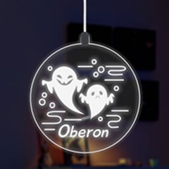Halloween Ghost Led Acrylic Ornament