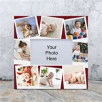 Personalized 9 Polaroid Photo Box Photo Frame White Box Photo Frame 4  x 6  Front