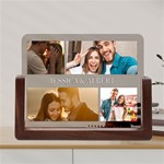 Personalized Couple Photo Name Any Text Acrylic UV Print 8  Tabletop Frame Acrylic UV Print 8  Tabletop Frame (U-Shape) Front