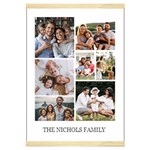 Personalized 7 Photos Hanging Canvas Print Hanging Canvas Prints 16  x 22  Front