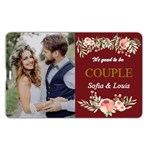 Personalized Name Any Text Couple Wedding Memories Gift Name Card Style USB Flash Drive Name Card Style USB Flash Drive Back