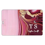 Personalized Name Any Text Retro Cassette Name Card Style USB Flash Drive Name Card Style USB Flash Drive Back
