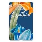 Personalized Floral Spring Time Name Card Style USB Flash Drive Name Card Style USB Flash Drive Back