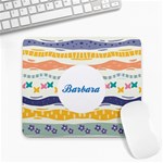 Stripe Pattern Mousepad Collage Mousepad 9.25 x7.75  Mousepad - 1