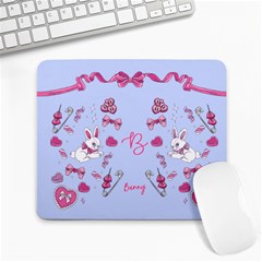 Rabbit Ribbon Mousepad Collage Mousepad