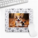 Pet Paw Print Large Mousepad Front
