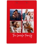 4 Photo Acrylic Clipboard A4 Acrylic Clipboard Back