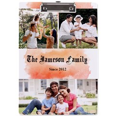 3 Photo Acrylic Clipboard A4 Acrylic Clipboard