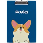 Dog A4 Acrylic Clipboard Front