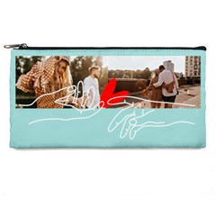 Personalized Finger Heart Collage Photo Pencil Case Pencil Case
