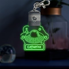 Personalized Name Space Led Key Chain