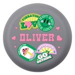 Personalized Positive Sticker Name Dento Box Dento Box with Mirror Front