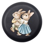Rabbit Illustration Dento Box Dento Box with Mirror Front