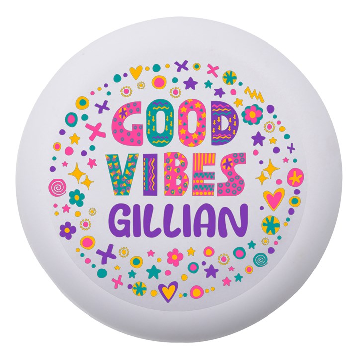 Personalized Good Vibes Name Dento Box Dento Box with Mirror