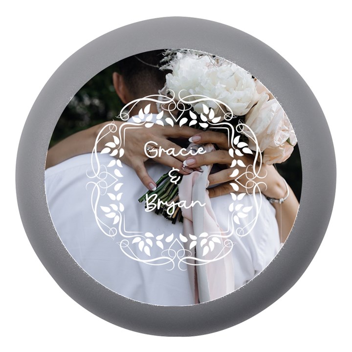 Personalized Name and Photo Wedding Dento Box Dento Box with Mirror