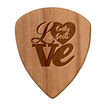Personalized Love Anniversary Guitar Shape Wood Guitar Pick Holder Case and Picks Set Guitar Shape Wood Guitar Pick Holder Case And Picks Set Pick