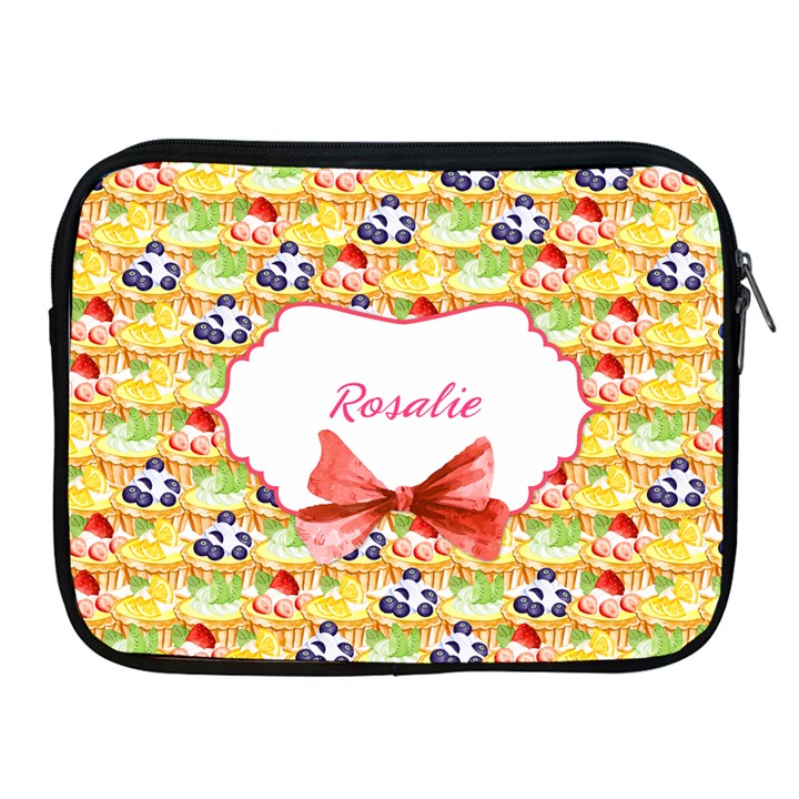 Cake Personalized Name IPad Case Apple iPad Zipper Case