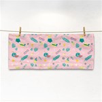 Personalized Tropical Summer Name Any Text Hand Towel Hand Towel Front