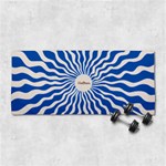 Custom Sunshine Pattern Name Any Text 29 X13  Super Absorbent Gym Sports Towel Front